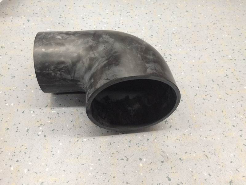 Right angle hose, 100-132, 150/120, EPDM rubber-1