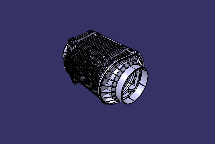Air filter, 1900, KLQ5, 330 outer diameter