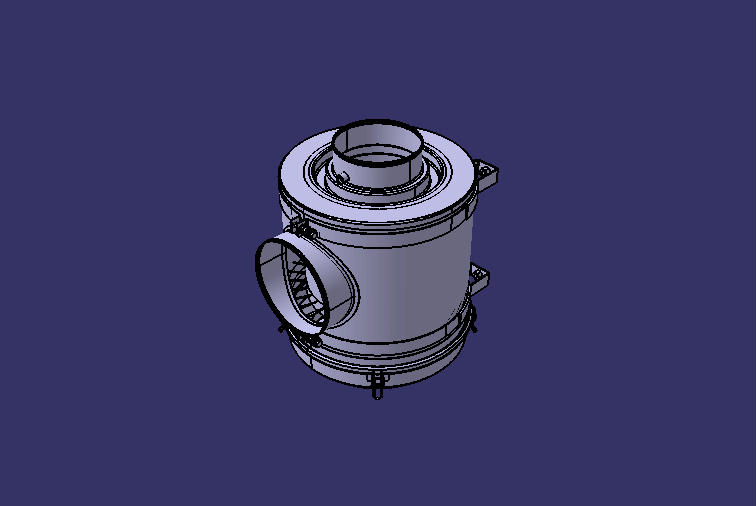 Воздушный фильтр, расход 1900 , KLQ5, внешний диаметр воздушного фильтра 404