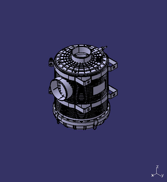 Air filter, flow rate 900, KLQ2, outer diameter 290