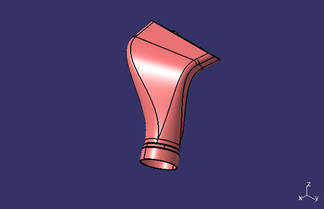 Air filter air intake pipe assembly