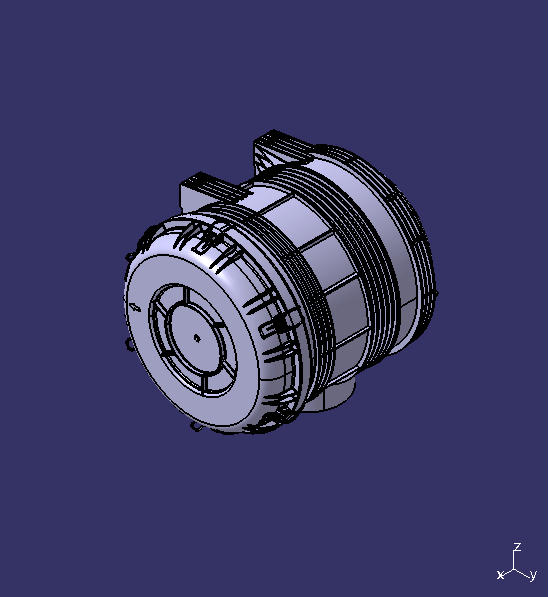 Air filter, flow rate 800, KLQ1, outer diameter 318