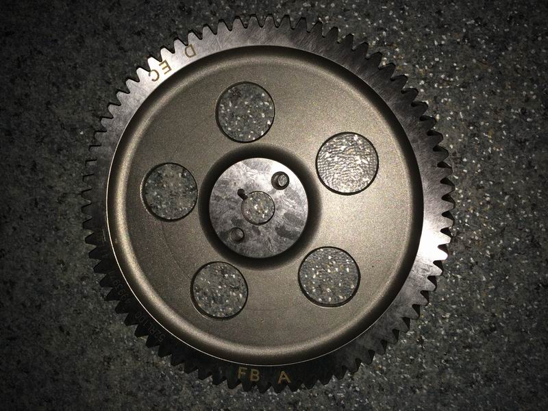 Fuel injection pump gear