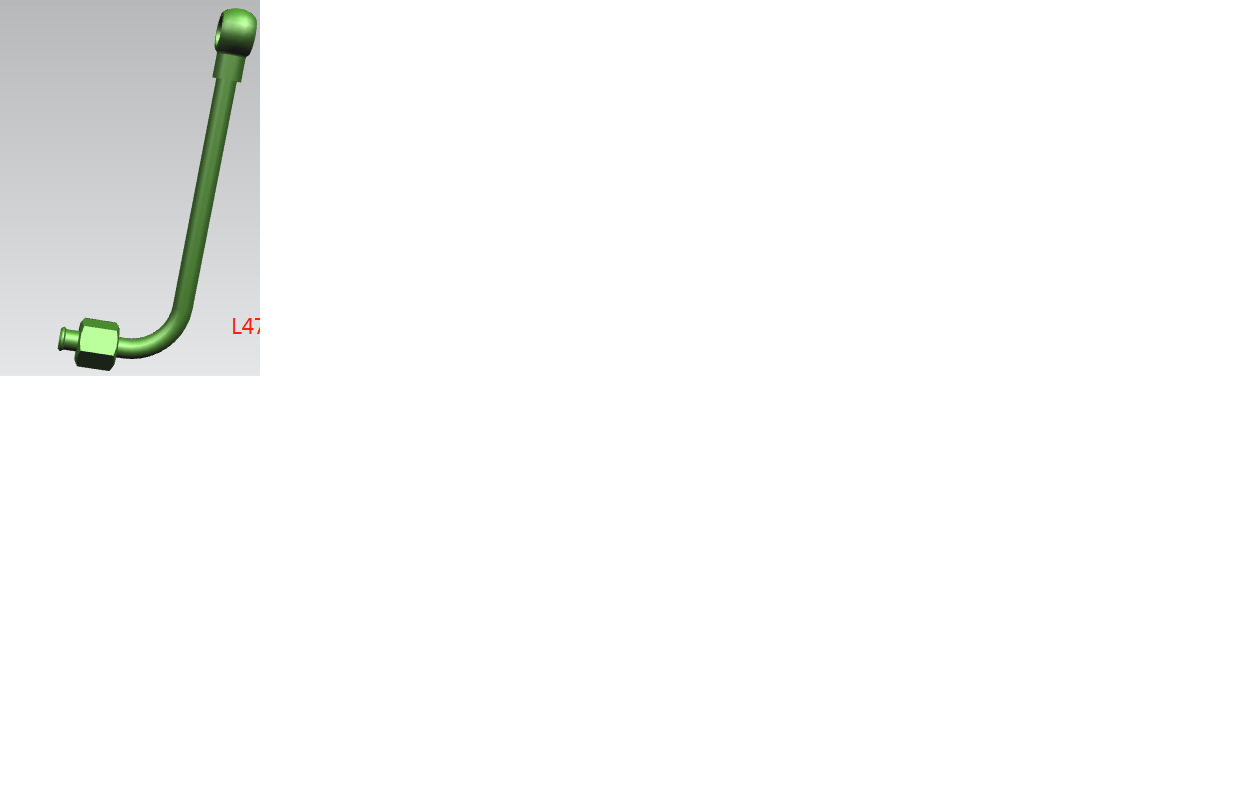 Впускная трубка моторного масла-ТНВД