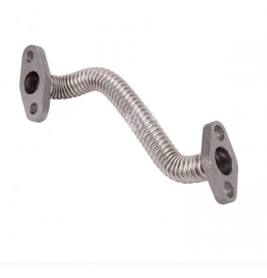 Engine oil return pipe