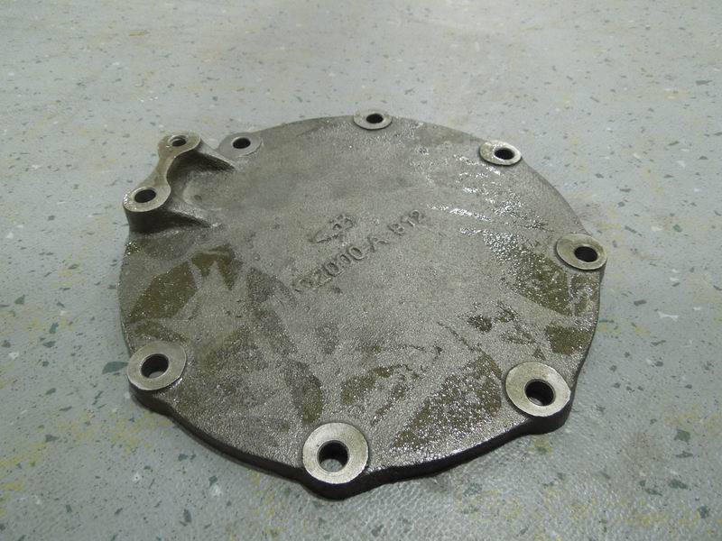 Fuel injection pump gear cover
