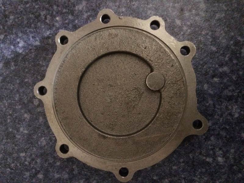 Fuel injection pump gear cover
