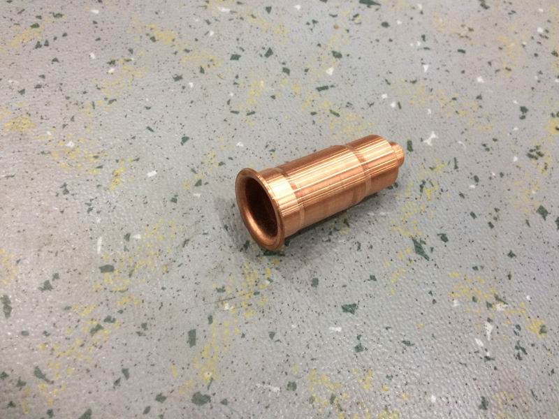 Fuel injector copper sleeve