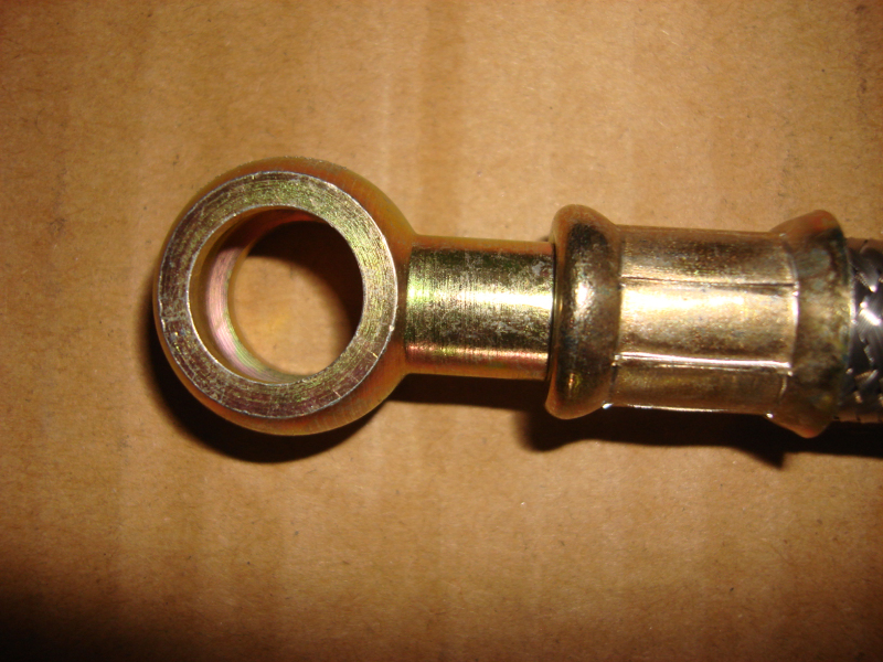 Air compressor water inlet pipe; from water pump to air compressor L=300MM-1