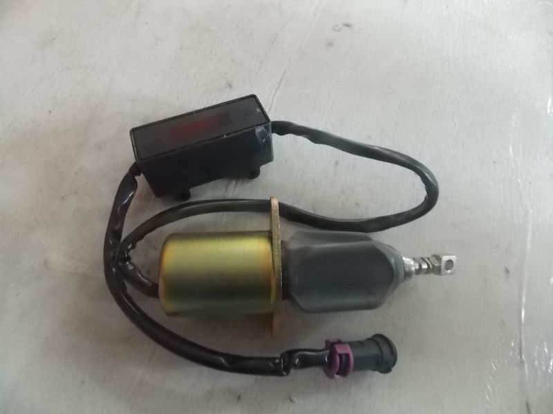 Oil-stop solenoid valve