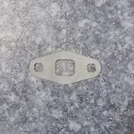 Supercharger return pipe gasket