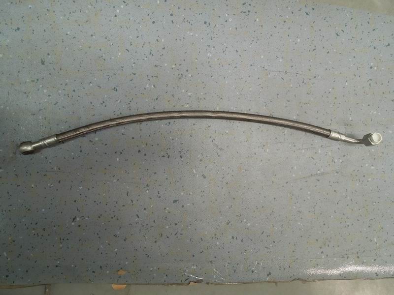 Supercharger water inlet hose