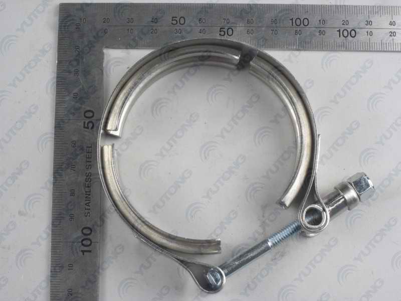 Supercharger exhaust end clamp-1