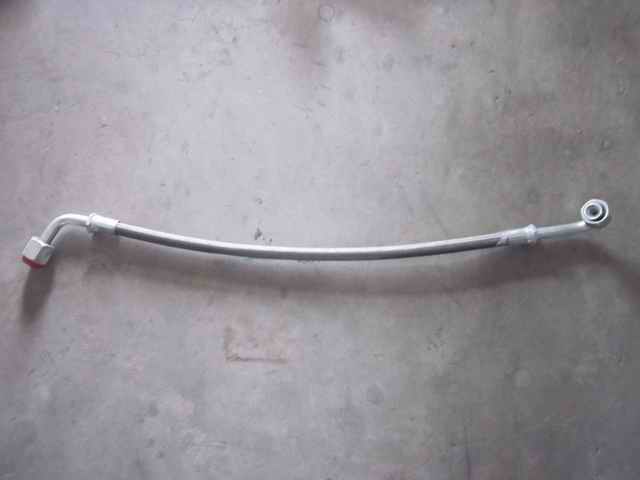 Supercharger oil inlet pipe; can be used for generations 1118-01424