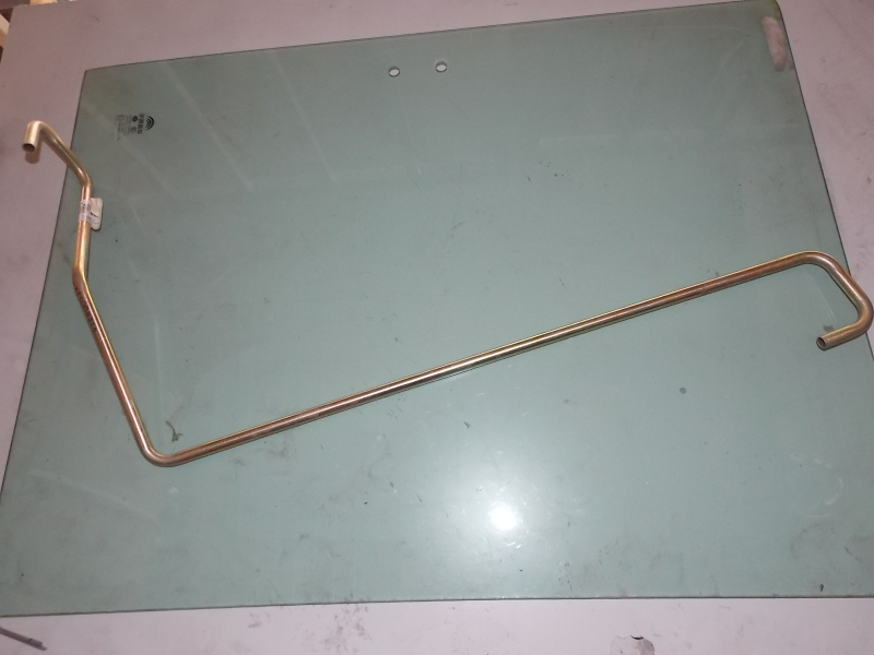 Supercharger oil inlet pipe