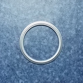 Supercharger air outlet interface copper gasket