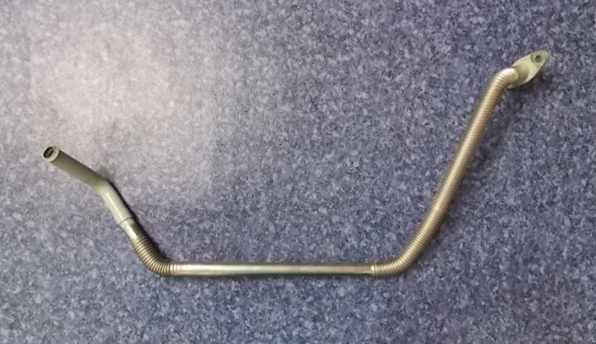 Supercharger return pipe; can be replaced by 1118-01615