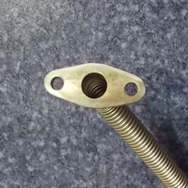 Supercharger return pipe; can be replaced by 1118-01615-1