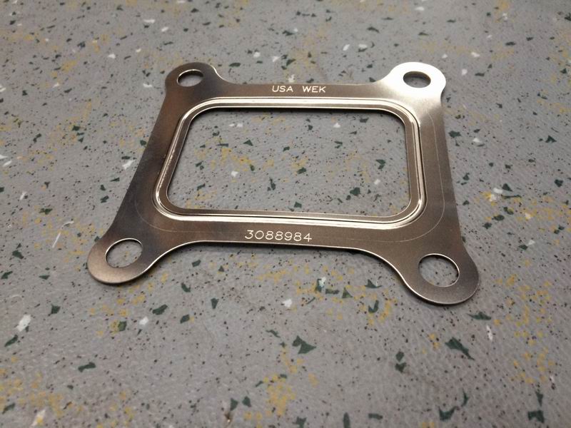 Уплотнительная прокладка турбокомпрессора-1