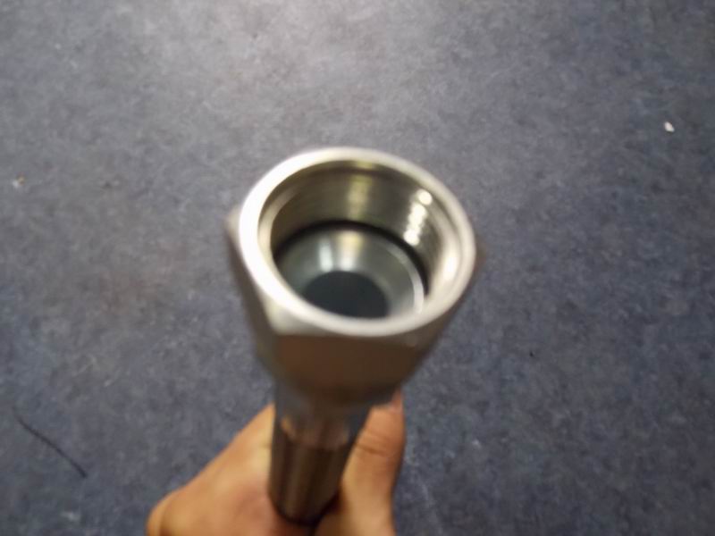 Supercharger oil return pipe-2