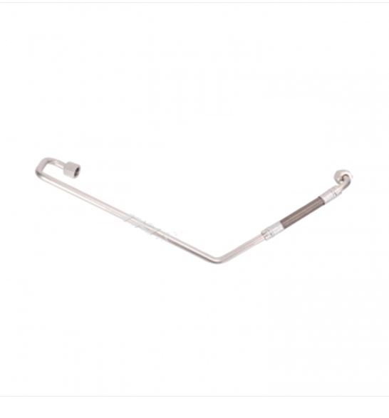 Supercharger oil inlet pipe