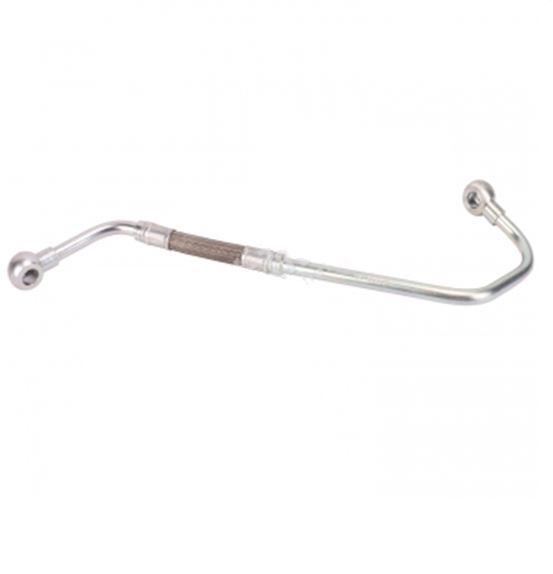 Supercharger oil inlet pipe