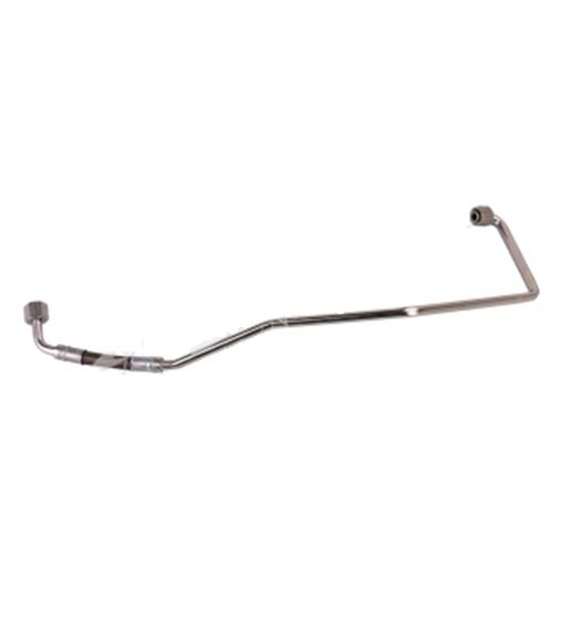 Supercharger oil inlet pipe