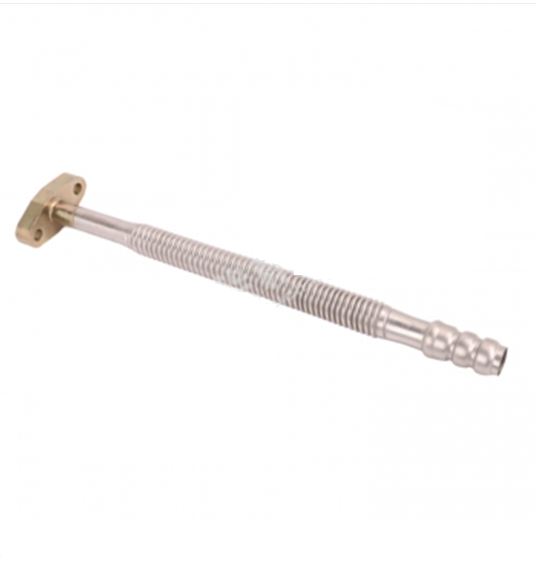 Supercharger oil return pipe