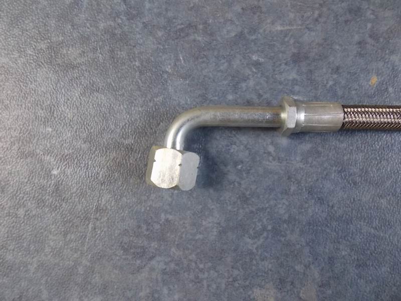 Supercharger oil inlet pipe-1