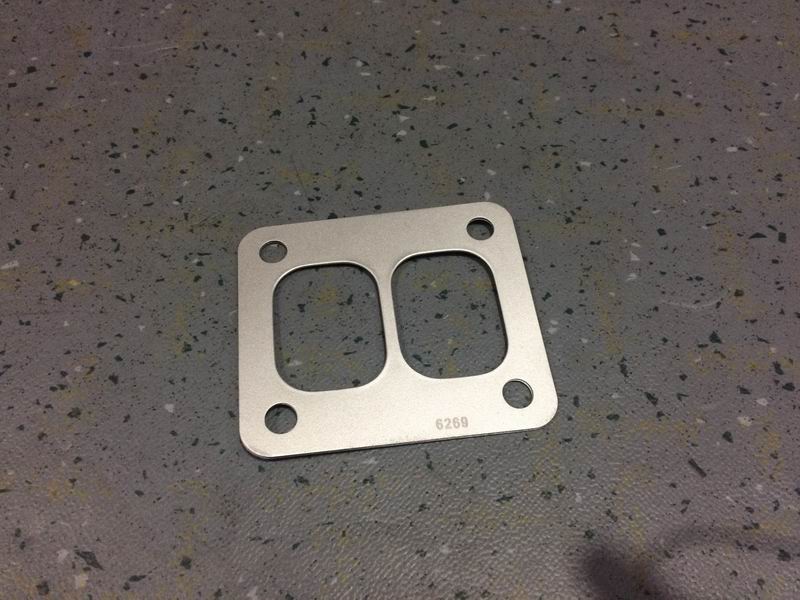 Supercharger gasket; rectangular