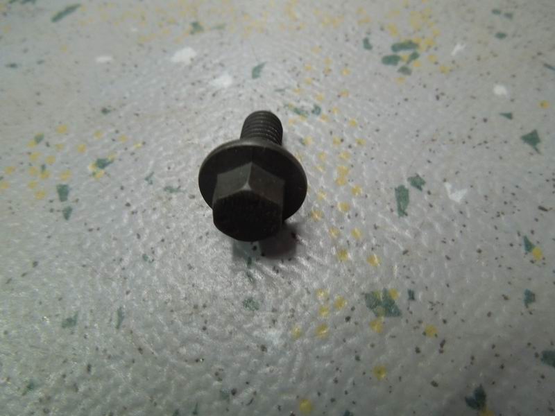 Hexagonal flange surface bolt; M6*1.00*14-1