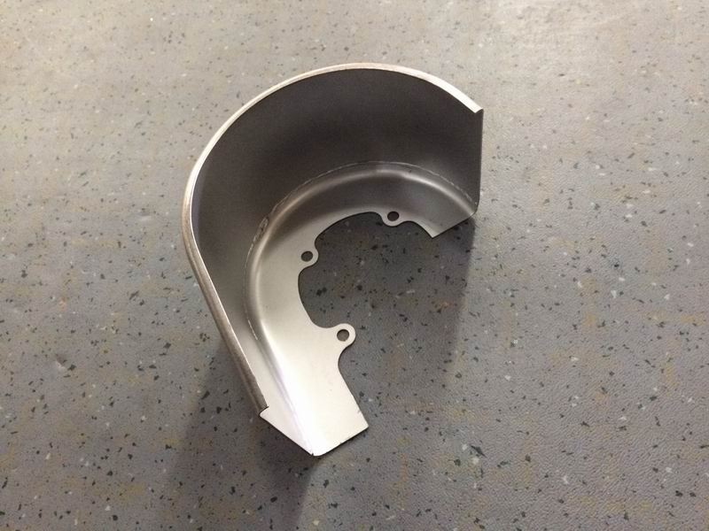 Supercharger heat shield; can be replaced by 1118-01549