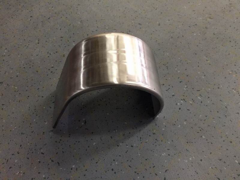 Supercharger heat shield; can be replaced by 1118-01549-1