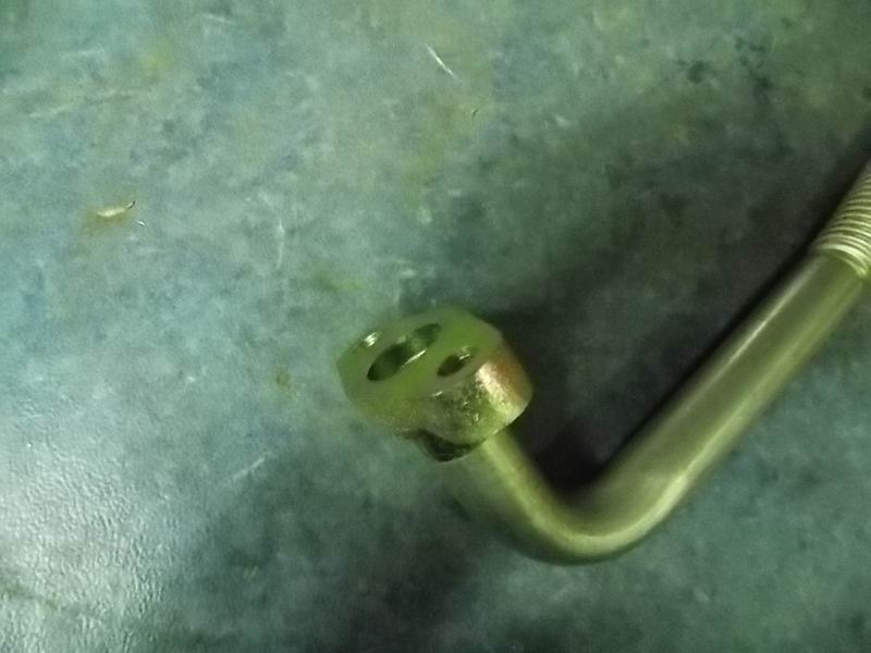 Возвратная масляная трубка нагнетателя-1