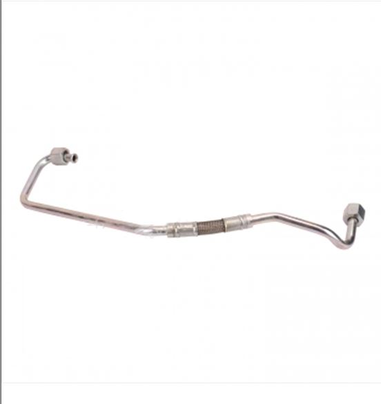 Supercharger oil inlet pipe