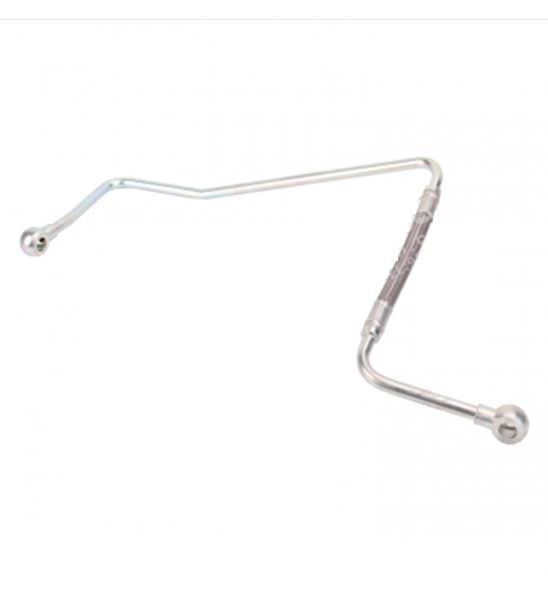 Supercharger oil inlet pipe