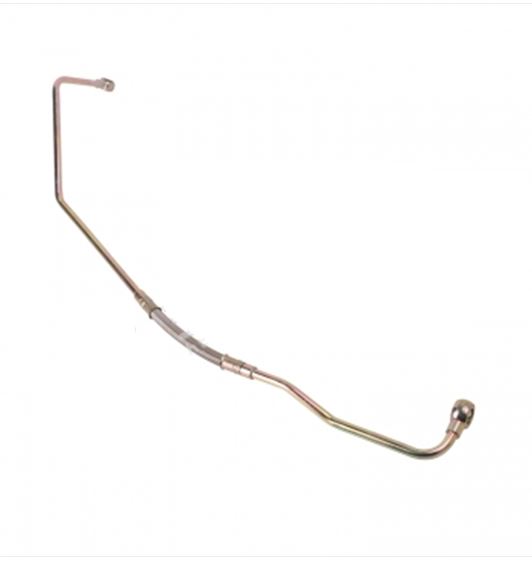 Hand oil pump to fuel distributor oil pipe