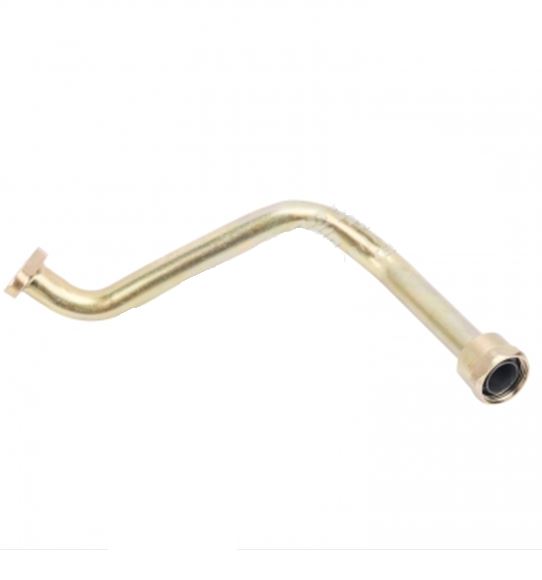 Supercharger oil return pipe