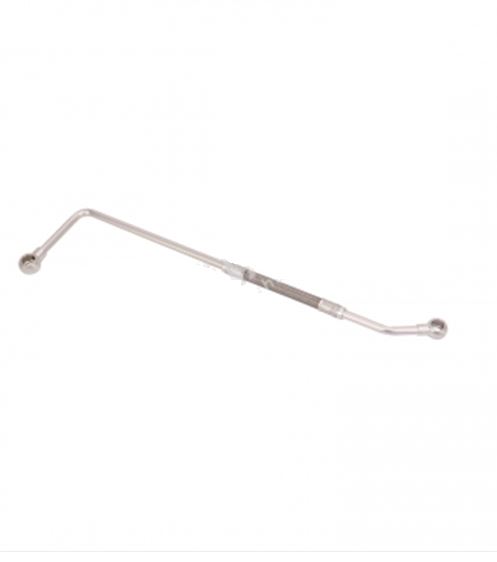 Supercharger return pipe