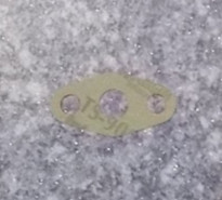 Supercharger oil inlet pipe sealing gasket