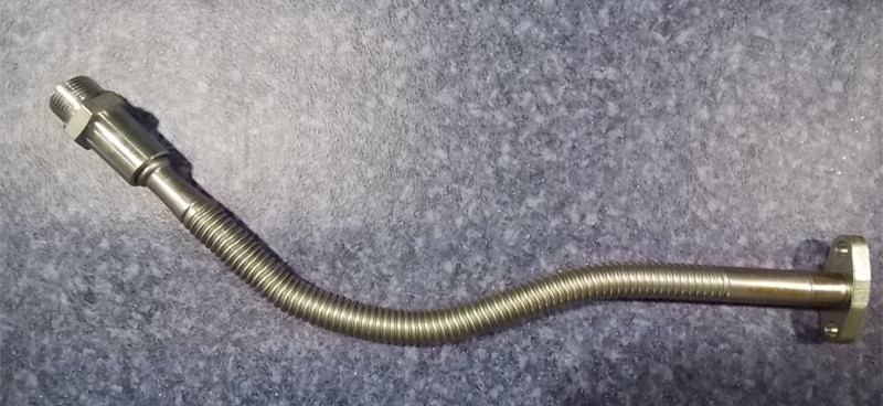 Возвратная масляная трубка нагнетателя