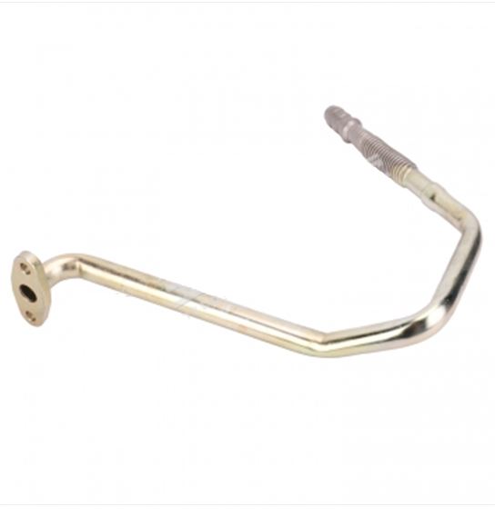 Supercharger oil return pipe