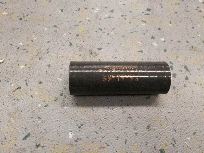 Supercharger oil return hose