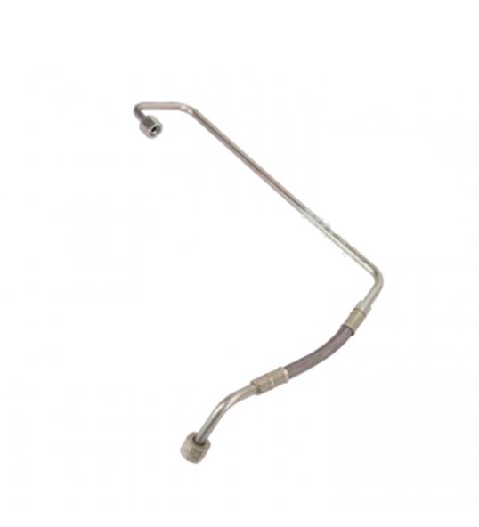 Supercharger oil inlet pipe