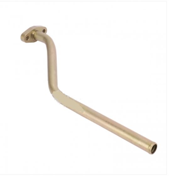 Supercharger oil return pipe