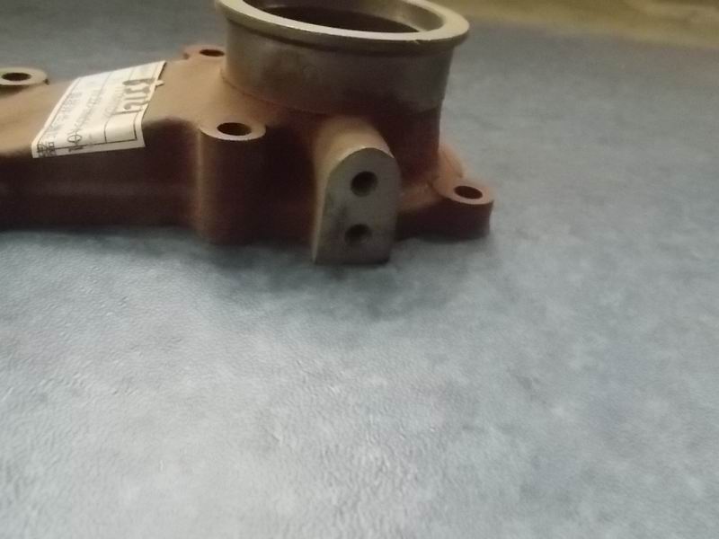 Connecting flange-supercharger exhaust pipe-1