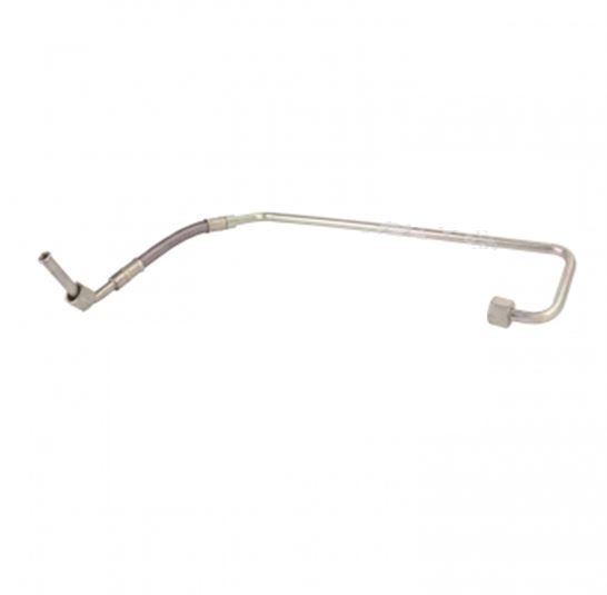 Supercharger oil inlet pipe