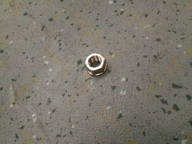 Supercharger mounting nut
