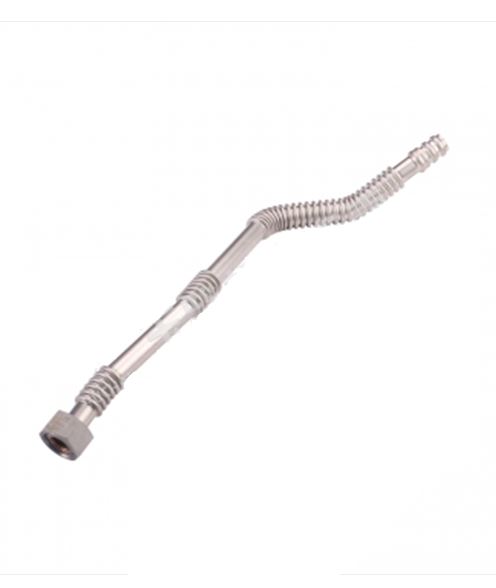 Supercharger oil return pipe