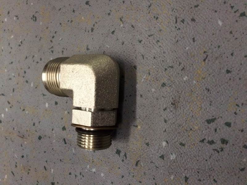 Supercharger return pipe joint-1